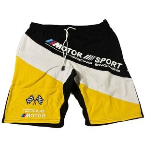 Krisp Men’s motor sports racing engine short shorts